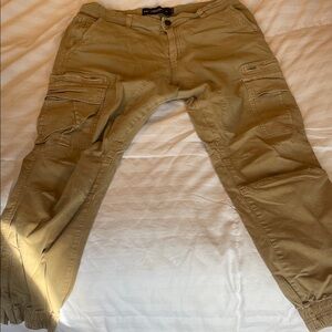 Cotton On Men's Khaki Cargo Pants